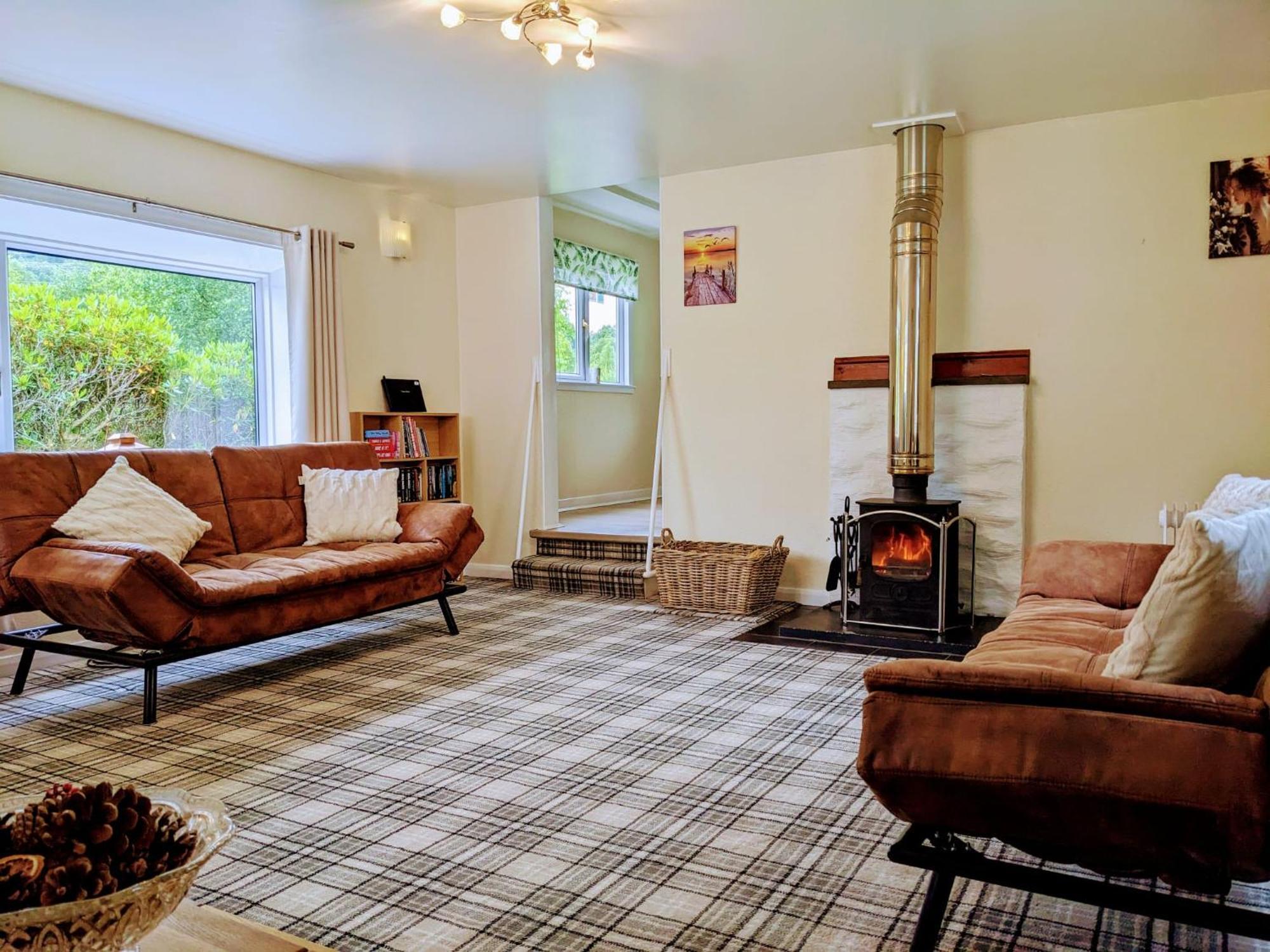 Studio Cottage Tummel Bridge Eksteriør billede